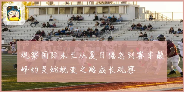 观察国际米兰从夏日倦怠到赛季巅峰的灵蛇蜕变之路成长观察